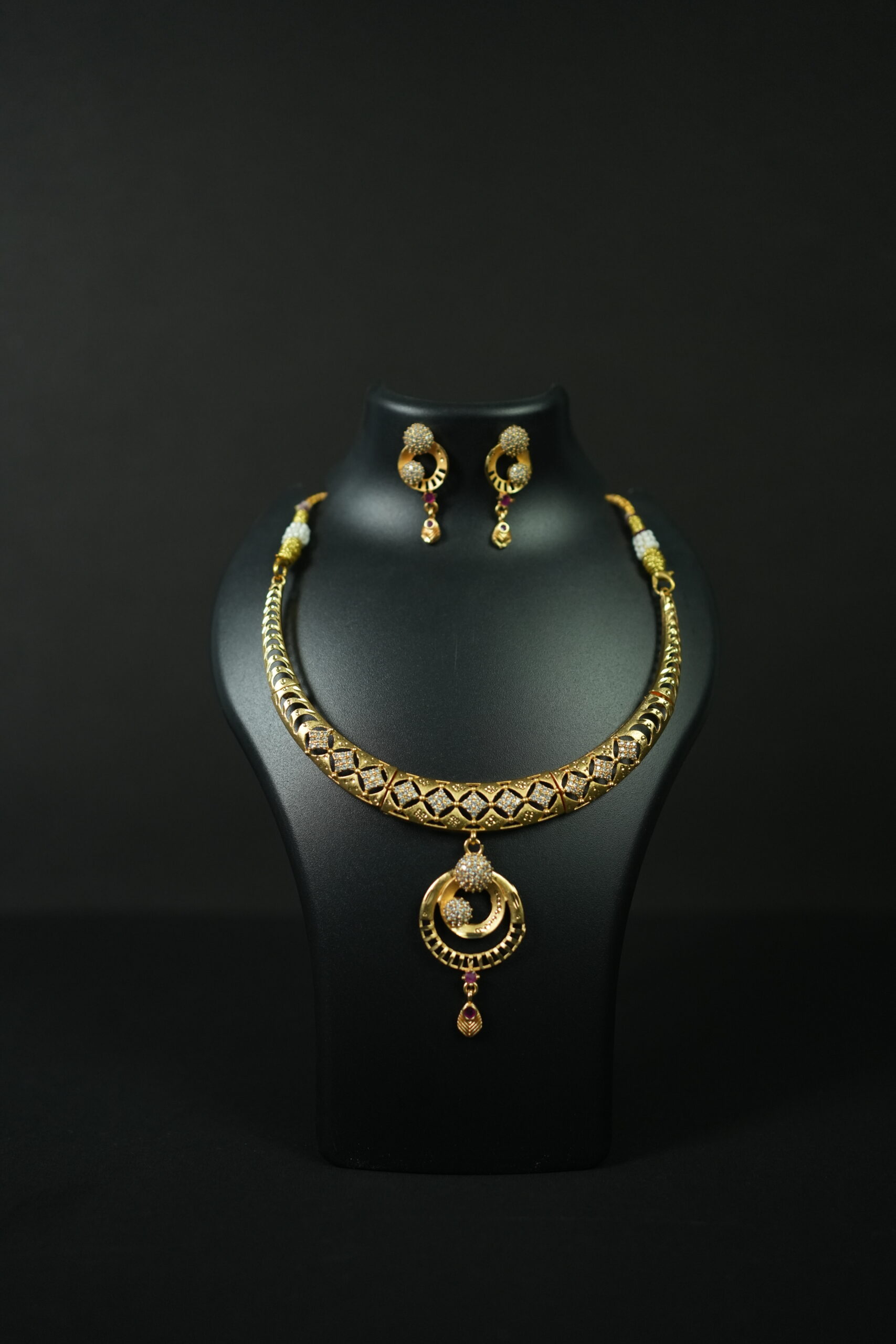 Contemporary Crescent Necklace