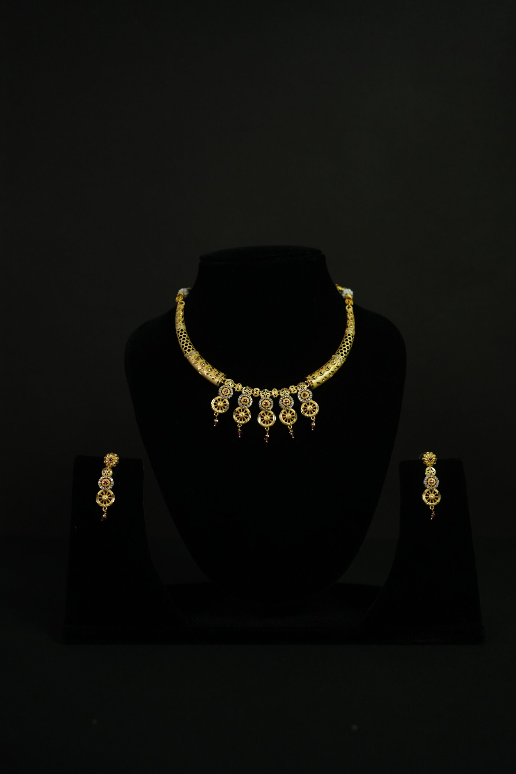 Traditional Triangle Pendant Necklace