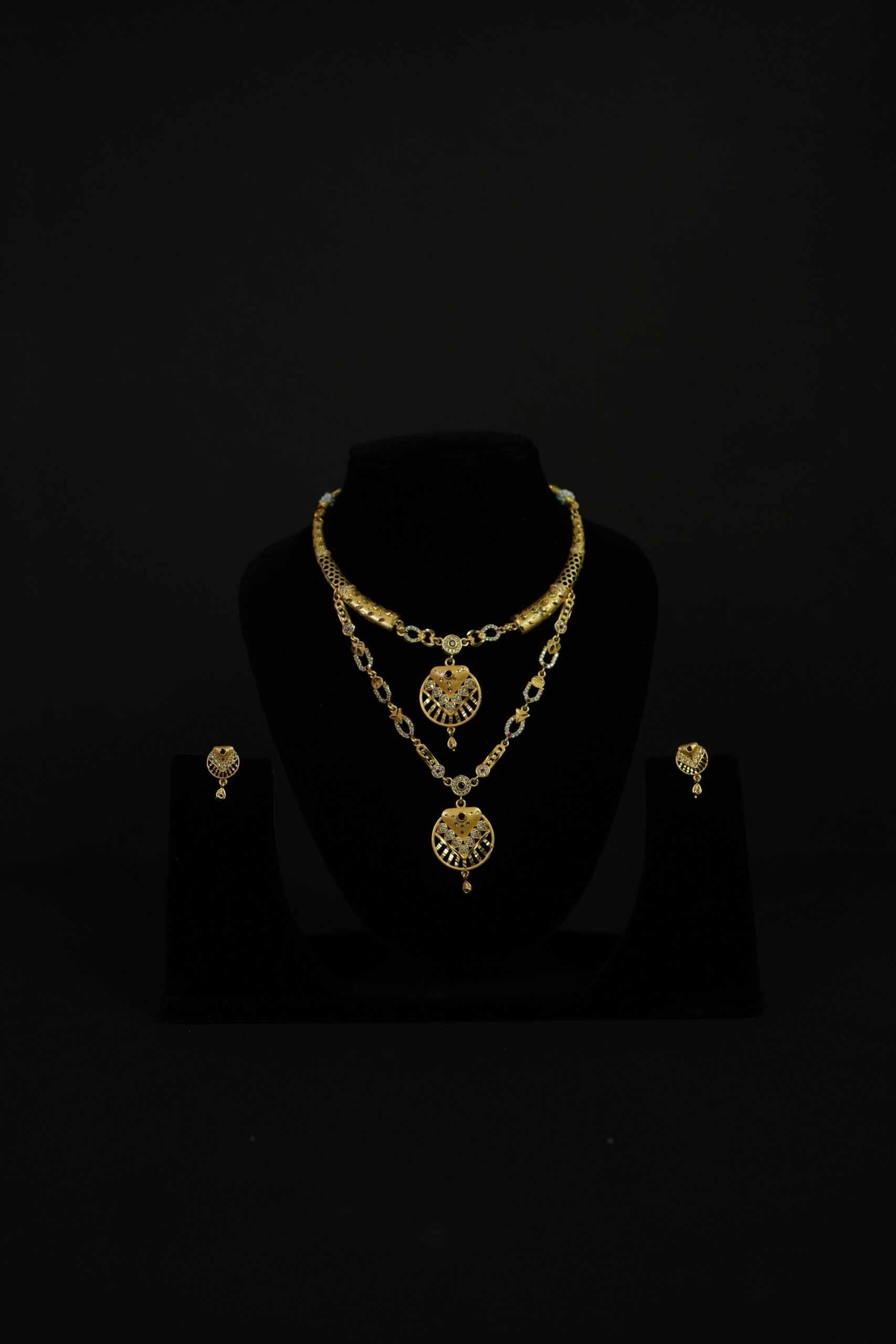 Royal Floral Layer Necklace